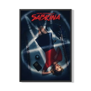 Creango - Cuadro Poster Enmarcado Las Aventuras De Sabrina Decorativo