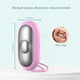 thumbnail image 3 of Dispositivo de bienestar CalmCarry Glowco Microcurrent Pink para adulto, 3 of 7