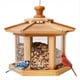 thumbnail image 1 of Comedero para aves Solution4Patio, cenador hexagonal de cedro con malla ventilada, 1 of 8