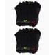thumbnail image 2 of Calcetines Reebok para niños, corte bajo, 12 unidades, elásticos, de alto rendimiento, negros, 2 of 7