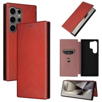 Funda Flip Para Foxdock Samsung Galaxy S25 Ultra - Funda Magnética De Negocios, Funda Protectora Delgada