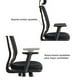 thumbnail image 4 of Silla de Escritorio Autonomous Full - Negro, 4 of 8