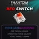thumbnail image 3 of Teclado mecánico para juegos TECWARE Phantom+ 87 RGB Black, 3 of 8