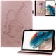 thumbnail image 1 of Case For Samsung Galaxy Tab A8 10.5 Inch 2022 SM-X200 X205 X207, Premium PU Leather Card Slots Case, Multiple Viewing Angles Folding Stand Cover, 1 of 3