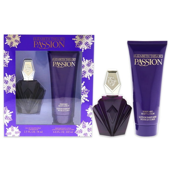 Set de Regalo Perfume Elizabeth Taylor Passion EDT 100ml