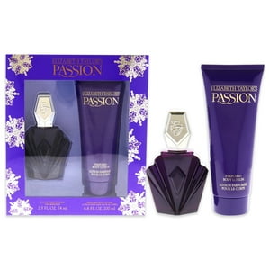Elizabeth Taylor - Passion By Para Mujer - Set De Regalo Edt Spray, Loción Corporal Perfumada