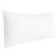 thumbnail image 1 of Funda de Almohada PiccoCasa 300 Hilos de Algodón Egipcio Estándar Blanca, 1 of 7