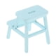 thumbnail image 3 of Casa De Mu?ecas Taburetes De Madera Silla Modelo Decoración Accesorio Mini Muebles Azul, 3 of 5