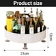 thumbnail image 4 of Estante de almacenamiento de cocina, estante para condimentos, caja de almacenamiento de productos para el hogar, estante de almacenamiento de piso multifuncional giratorio de 360 grados, 4 of 5