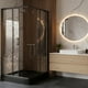 thumbnail image 4 of SHOWER DOOR JOYTEK RECTO MOSAIC BLACK 90X90199 CM (INCLUYE RECEPTÁCULO), 4 of 6