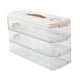 thumbnail image 2 of Contenedores De Almacenamiento De Alimentos Con Tapa Organizador De Refrigerador Contenedor Para Carne Cocina 3 Capas, 2 of 5