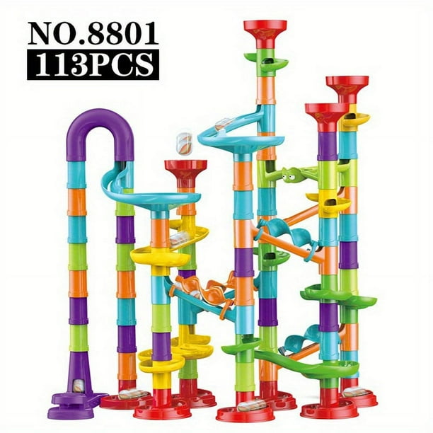 Track Ball Slide Building Blocks