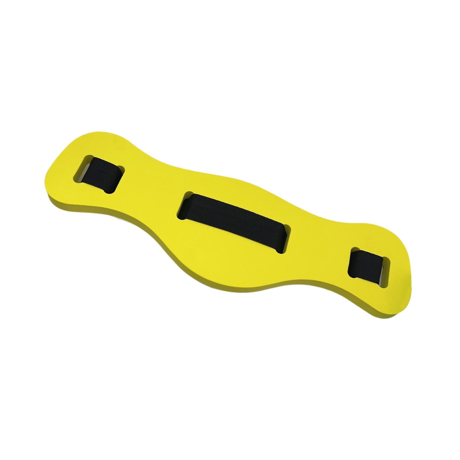 Ioensy - Cinturón De Natación Para Entusiastas Cinturón De Flotabilidad Eva Correa Ajustable Cinturón De Flotación Amarillo