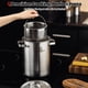 thumbnail image 2 of Cocedor al vapor de pasta WAGENSTEIGER 4,3 L Acero inoxidable, 2 of 9