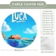 thumbnail image 2 of Mantel Ajustado Redondo Desmarcar Luca Theme Impermeable 120 cm, 2 of 6