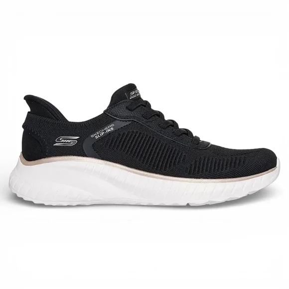 Zapatilla Mujer Bobs Squad Chaos Current Bkgd Skechers