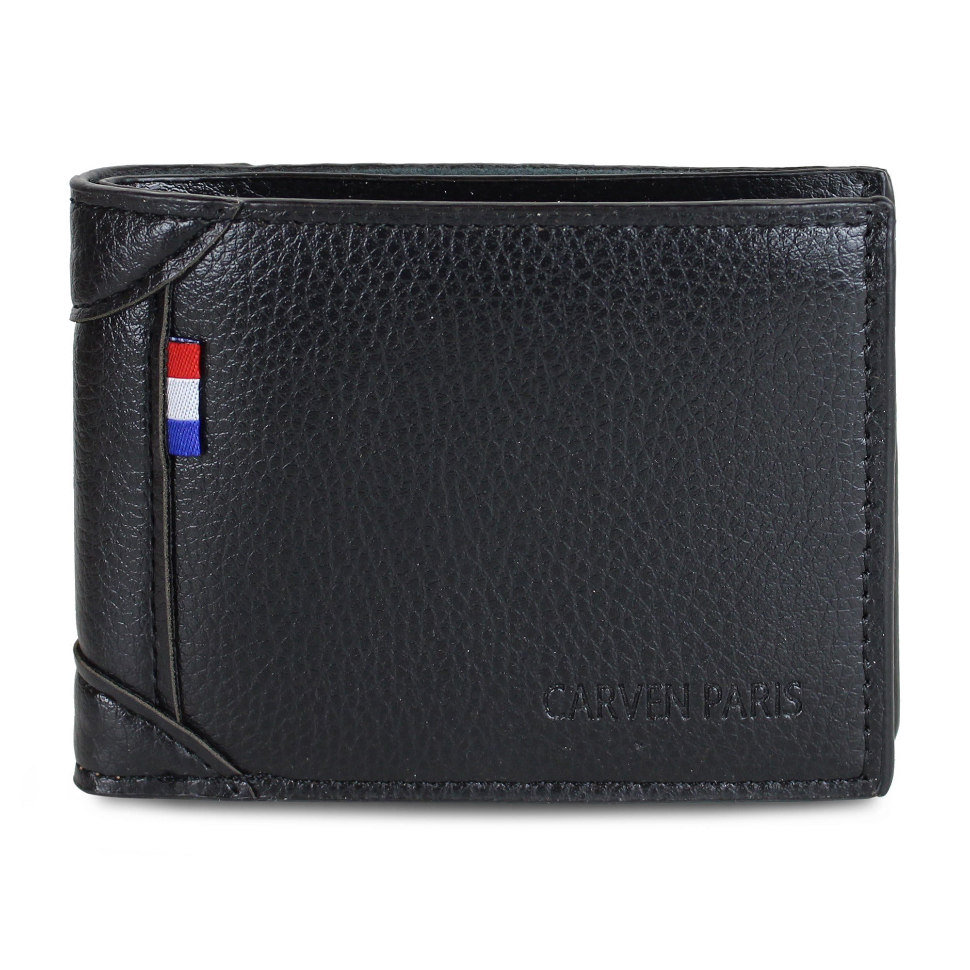 Carven Paris - Billetera De Hombre Agus Negra