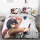 thumbnail image 1 of Att-ack on Gi-ant Eren L-evi Ani-me Soft 3D Pri-nted Du-vet Cover -Bedd-ing Set with Co-mforte-r Cover-, 1 of 5