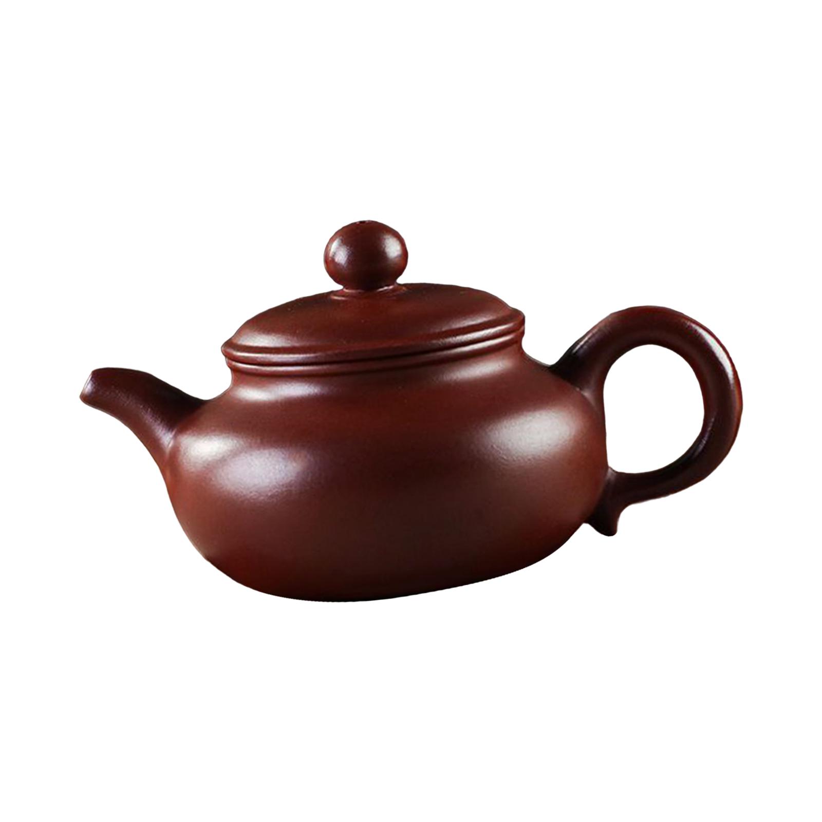 Magideal - Tetera De Arcilla Púrpura, Diseño Elegante, Portátil, Hecha A Mano, Tetera China Tradicional, Tetera Gongfu Para Restaurante, Casa De Té , Estilo C