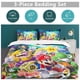 thumbnail image 5 of Super Mario 3-Piece Comforter Set for Bedroom Super Mario Bedding Set for Kids Adults Soft Microfiber Duvet Cover Set with Zipper Closure, 5 of 5