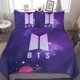 thumbnail image 1 of Kpop BTS Bed Duvet Cover Microfiber Bedding Sets 3D Printed Lightweight 3 Piece Comforter Sets, 1 of 3