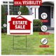 thumbnail image 3 of Carteles de venta de casa SignHero Pack de 10, 61 × 46 cm, doble cara, 3 of 8