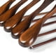 thumbnail image 4 of Perchas de madera de calidad, lujosas, con hombros anchos, paquete de 6, 4 of 7