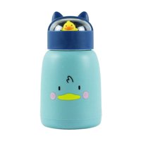 Estilodomus - Botella Infantil Kawaii 360Ml Mantiene Temperatura Líquido - Pato