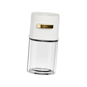 Bothyi - Medidor De Sales, Pimentero, Ración, Dispensador De Especias Para Campamento, Hierbas, Especias, Color Blanco