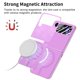 thumbnail image 5 of Magnetic Slim Case for Samsung Galaxy Z Flip 4 with Camera Guard & Anti-Scratch Back Purple, 5 of 6