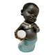thumbnail image 2 of Set 2 Figura Ere Boy 13 Umbanda Candomblé Color Azul Jhn, 2 of 3