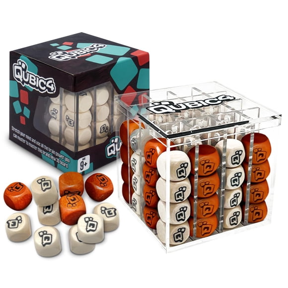 Juego de mesa Qubic4 3D Strategy for Critical Thinking 9+ Years