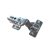 Genérico - Bisagra 35 Mm Sin Tornillos Pack 10 Unidades Semicurva