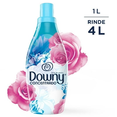 Suavizante Concentrado Líquido Brisa De Verano Botella 1 L Downy