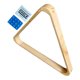 thumbnail image 4 of Soporte Triangular Para Bolas De Billar, De Madera, Para Mesa De Billar, Para Interior, Juego En Casa, Color Amarillo, 4 of 5