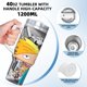 thumbnail image 5 of ¡Oye, Arnold! Vaso aislado de acero inoxidable con asa, diseño temático, regalo para familia, amigos y fans; incluye pajita y encaja en el portavasos estándar, 40 oz, 5 of 6