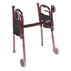 thumbnail image 4 of Walker Drive Medical Deluxe plegable de viaje con 5 ruedas, color rojo, 4 of 6