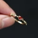 thumbnail image 4 of Exquisite Tiny Heart-Shaped Zircon Ring For Women Girls Birthday Wedding Anniversary Jewelry, 4 of 5
