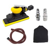 Magideal - Lijadora Neumática Lijadora Orbital Lijadora Rectangular Pulidora Neumática Ergonómica Compacta Alta Velocidad Resistente Al Desgaste Adecuada Para Ca