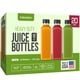 thumbnail image 1 of Botellas de jugo DECADORN de 355 ml, 20 unidades con tapas para nevera sin BPA, 1 of 7