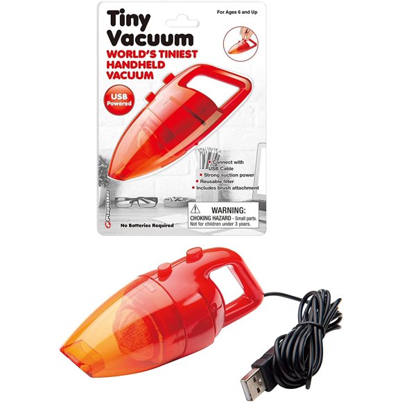 Aspiradora Playmaker Toys Tiny con alimentación USB de 3,7 V