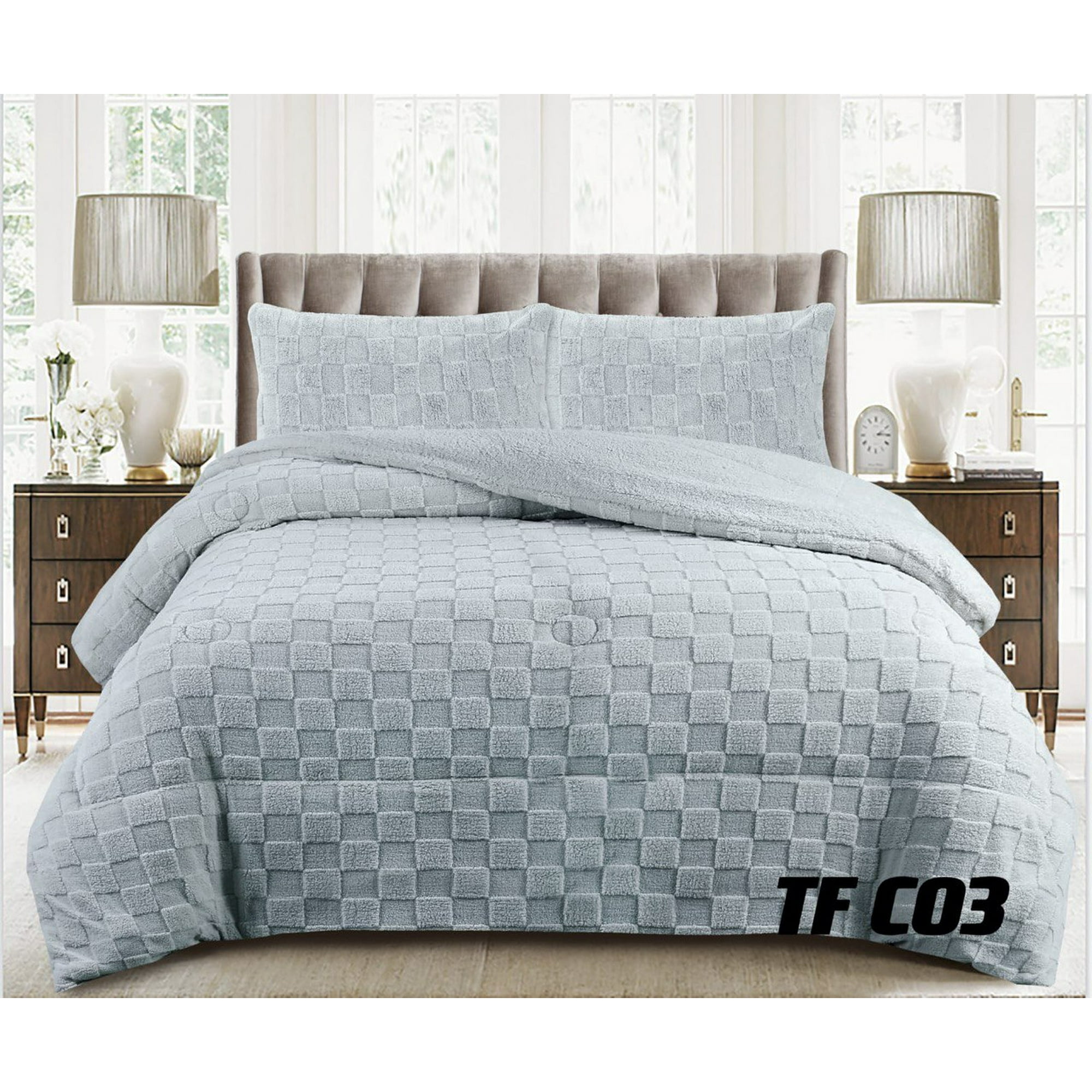 Todo Para El Hogar - Cubrecama Cobertor Con Chiporro Texturizado