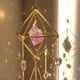 thumbnail image 2 of Gorgeous Gold-Plated Amethyst Sunshade - Perfect for Home Interior Decoration & Birthday Gifts!, 2 of 4