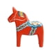 thumbnail image 1 of Escultura De Animal De Madera De Caballo Dala Sueco Para Estante, Chimenea, Decoración Del Hogar, Color Rojo, 1 of 5