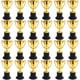 thumbnail image 1 of Paquete de 24 trofeos Jizvxe de 10 cm, premios de plástico dorado, 1 of 7