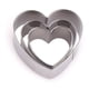 thumbnail image 1 of Set 3 Corazón Moldes Cortador Galletas Dulces Repostería, 1 of 2