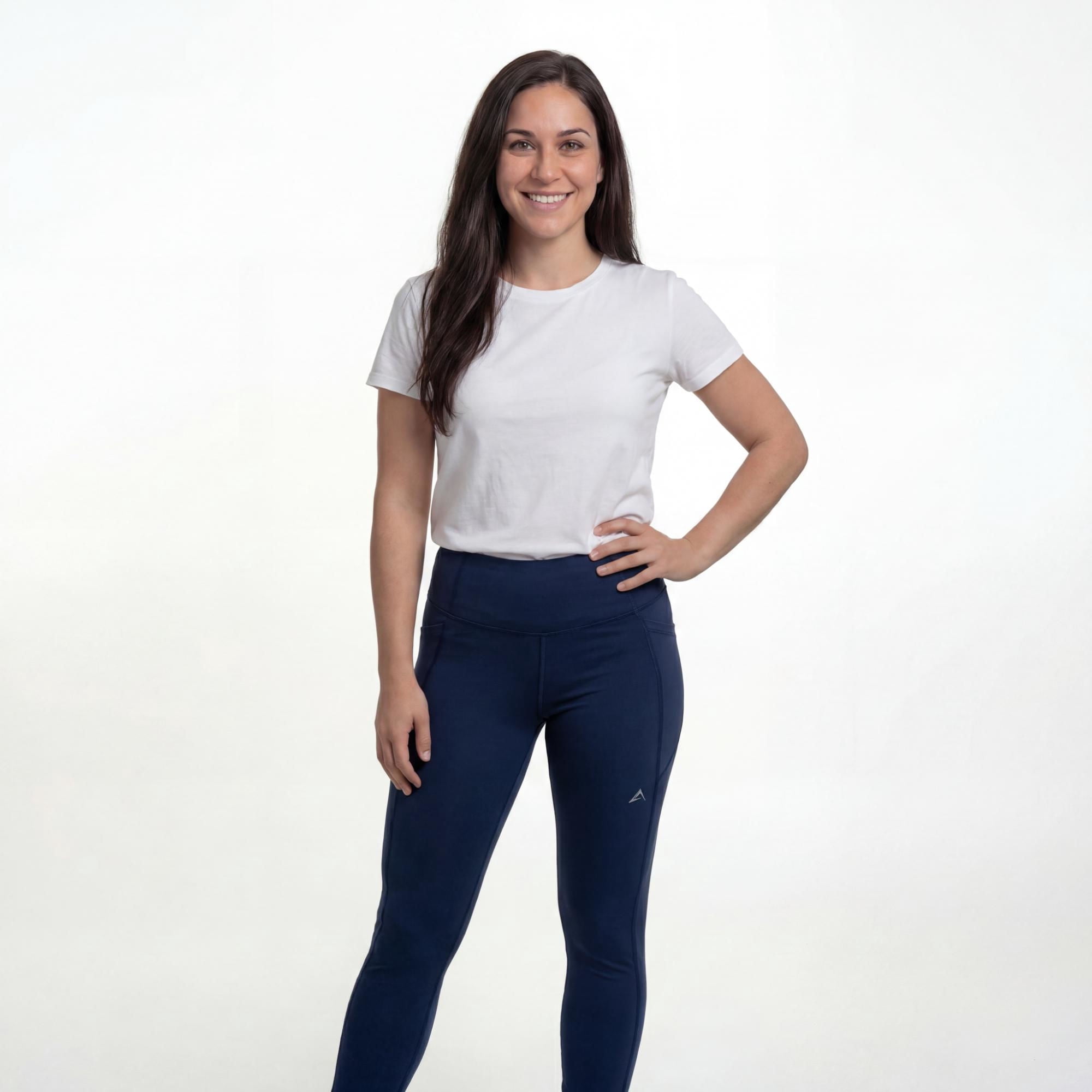 Calza Larga Mujer Azul 2XL
