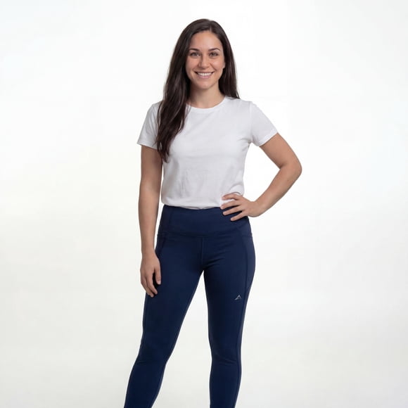 Calza Larga Mujer Azul M