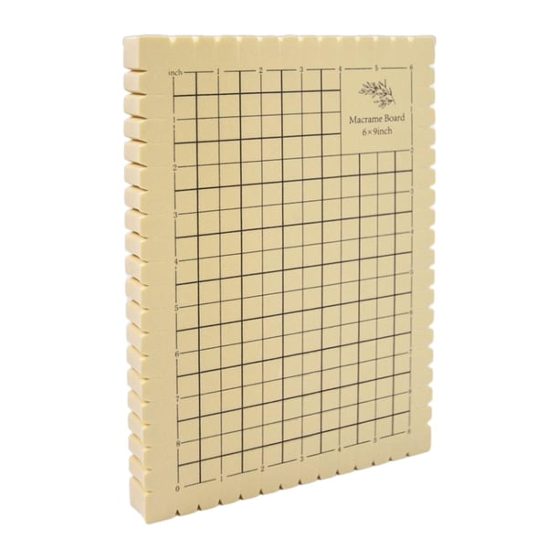 Tablero De Macramé Para Trenzar, Accesorio Portátil Para Pulseras Trenzadas, 19,1 X 26,6 Cm