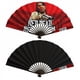 thumbnail image 5 of Red Dead Redemption Abanico Plegable Chino, Abanico de Mano de Poliéster Plegable, Abanicos para Baile Fiesta Hogar, Adecuado para Hogar, Oficina, Fiesta, 5 of 6